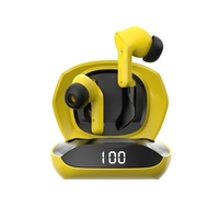 Ajazz A1 BT5.0 Casque Intra-auriculaire Sports Gaming Écouteurs Conception ergonomique avec écran d