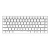 Ajazz AK33 82 touches clavier mécanique filaire USB clavier de jeu rétroéclairé monochromatique blanc avec commutateurs noirs