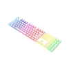AJAZZ PBT Pudding Keycap 108 touches PBT Keycap Set avec sensation de main givrée pour clavier mécanique noir (uniquement les touches)