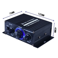 AK170 Mini amplificateur de puissance Audio amplificateur de son portable amplificateur de haut-parleur pour voiture et maison