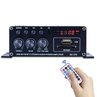 AK370 Mini amplificateur de puissance Audio amplificateur de son portable amplificateur de haut-parleur pour voiture et maison