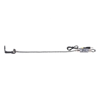 Alarme chaine Hanger Swinger LED lumineux indicateur de touche de pêche de fer