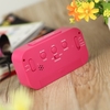 Alarme LED Horloge numérique répétition sommeiller activé par la lumière du capteur rétro-éclairage date Affichage de la température Rose rouge