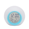 Alarme multi-fonctionnelle 7 couleurs changeante de table à LED
