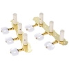 Alice 2 pièces (L & R) guitare classique Tuning Peg plaqué or guitare acoustique têtes de Machine (AOS-022V1P)
