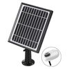 Alimentation de panneau solaire pour caméra de sécurité IP alimentée par batterie rechargeable extérieure sans fil,  5V 3.4w 582mA