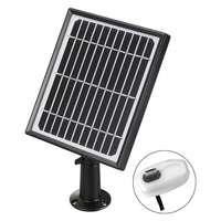 Alimentation de panneau solaire pour caméra de sécurité IP alimentée par batterie rechargeable extérieure sans fil,  5V 3.4w 582mA