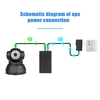 Aliments de secours en courant continu ininterruptibles Routeur Luminaire Modem optique Adaptateur intégré UPS pour caméra modem WiFi