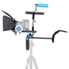 Alliage Caméra Andoer D102 Aluminum caméscope Cage Kit Film Système Making avec Cage épaulière 15mm Rod Matte Box Follow Focus Poignée Grip pour Canon Nikon DSLR