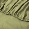 Aloses brodent Cording 4Pcs Bedding Set équipée feuille lit couverture oreiller cas literie Home Textiles