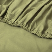 Aloses brodent Cording 4Pcs Bedding Set équipée feuille lit couverture oreiller cas literie Home Textiles