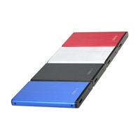 Aluminium SATA SSD HDD boîtier de boîtier externe Caddy + câble USB