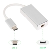 Aluminium USB 3.1 USB de type C-C Mini DisplayPort Mini DP PEAD HDTV 1080p Hub Adaptateur Câble pour nouveau MacBook 12" Google Chromebook Pixel