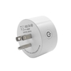 Amazon Alexa Smart Socket US Standard Graffiti Smart Cross-border WiFi Voice Control Timer Switch white