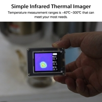AMG8833_CP Écran TFT 1, 8 pouces Imageur thermique infrarouge portable simple Capteurs de température Affichage de la température minimale maximale