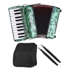 Ammoon 22 touches 8 basse Piano accordéon avec sangles réglables Gig Bag