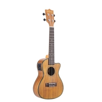 ammoon 24 "Cutaway Ukulele Hawaii Guitare Instrument Cadeau Présent