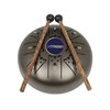 ammoon 5, 5 pouces Mini tambour de langue en acier 8 notes C Key Handpan Drum Chinese Zodiac Patterned Tank Drum Percussion Instrument with Bag Music Book Mallets (Dog Pattern & Light Purple Color)