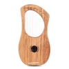 ammoon 7 cordes Lyre Harp Lyres de style ancien Instrument à cordes en bois Terminalia