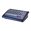 Ammoon 8 Canaux ampli mélangeur amplifié amplificateur de console de mixage audio numérique avec alimentation fantôme USB 48V / SD pour l