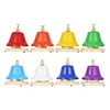 Ammoon 8 Notes cloches à main colorées cloche à main ensemble jouet musical fer et matière plastique pour enfants bébé éducation précoce