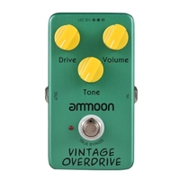 ammoon AP-01 Vintage Overdrive Guitar Effect Pédale True Bypass