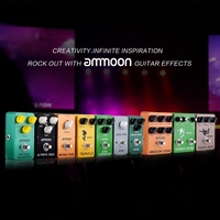 ammoon AP-12 Voodoo Octave Fuzz effet guitare effet pédale True Bypass