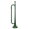ammoon B plat Bugle cavalerie trompette écologiquement amical en plastique avec embout pour bande élève de l’école