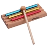 Ammoon carillons de table carillon de méditation cloche à vent colorée enfants jouet musical éducatif Instrument de Percussion avec maillet