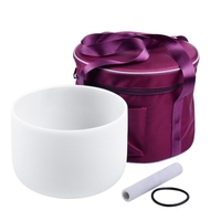 ammoon Ensemble de bols sonores chantants en cristal G Note 10 pouces