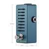 ammoon EQ7 Mini Guitar Equalizer Effect Pedal 7-Band EQ en alliage d