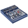 ammoon F4-USB 3 canal Digtal micro ligne Audio Mixer table de mixage avec alimentation fantôme 48V pour enregistrer la scène DJ Karaoke Musique appréciation