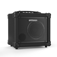 Ammoon GA-10 10W Amplificateur de guitare électrique portable Ampli BT Speaker