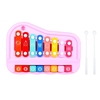 Ammoon SY-73 2-en-1 Xylophone Piano Instrument de musique Jouets