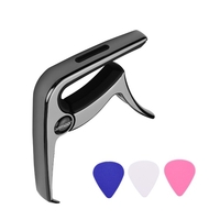 ammoon TC-02 Capodastre de guitare multifonction en alliage de zinc
