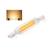Ampoule à diode électroluminescente R7S COB de Glass Tube