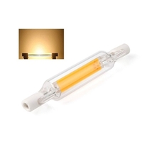 Ampoule à diode électroluminescente R7S COB de Glass Tube