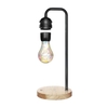 Ampoule en lévitation Lampe LED colorée flottante et tournante avec charge sans fil Lampes flottantes flottantes pour bureau à domicile Décor de bureau Enfants Amis Cadeau de Noël créatif 100-240V