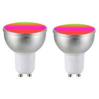 Ampoule intelligente connectée AC85-265V 4Pack 6W RGBW WIFI