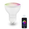 Ampoule intelligente GU10 WiFi 5W 450LM 2700K-6500K RGB + CCT contrôle vocal réglable APP télécommande