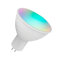 Ampoule intelligente GU10 WiFi RGBW 6W LED tasse de lampe à intensité variable compatible avec-Alexa et Google-Home/IFTTT/Tmall Genie ampoule à distance FC-TY003
