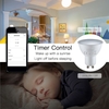 Ampoule intelligente WiFi LED 5W 90-265V 2800K-6200K+RGB GU10 Dimmable Light Phone APP Télécommande Compatible avec Alexa Google Home pour le contrôle vocal,  4pack