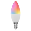 Ampoule intelligente WiFi RGB + W + C Ampoule à bougie LED