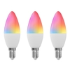 Ampoule intelligente WiFi RGB + W + C Ampoule à bougie LED
