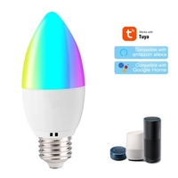 Ampoule intelligente WiFi RGB + W Ampoule LED Dimmable