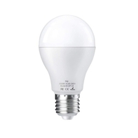 Ampoule LED 2PCS E27 7W avec capteur de mouvement capteur radar de lumière intelligente