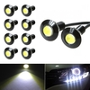 Ampoule LED Eagle Eye,  DRL Light Ultra Mince Étanche Noir En Aluminium Shell Voiture Moto Clignotants Fog Tail Backup Reverse Light,  10-Pack