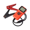 Analyseur de testeur de chargeur de batterie de voiture 12V 2000CCA Test de tension de batterie Testeur de charge de circuit de charge Diagnostic automatique