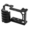 Andeor caméra vidéo Cage Rig Cold Shoe Mount Universal 1/4 3/8 trous filetés