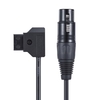 Andoer 100cm / 3.3ft D-Tap mâle à XLR 4 broches Cordon femelle Adaptateur secteur Câble d